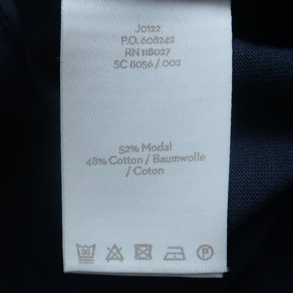 Boden Navy Ruched Waist Cap Sleeve Dress Size 2R - Picture 7 of 8